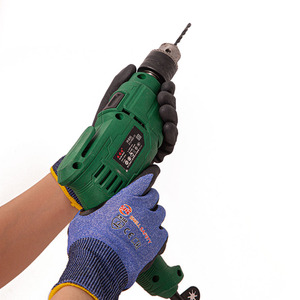 Nouveaux gants anti-coupure en nitrile micro mousse ANSI A4 HPPE gants <span class=keywords><strong>de</strong></span> travail <span class=keywords><strong>de</strong></span> <span class=keywords><strong>protection</strong></span> <span class=keywords><strong>pour</strong></span> l'industrie du <span class=keywords><strong>boucher</strong></span> résistance aux coupures améliorée - Product Image 5