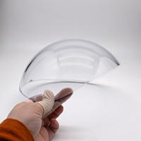 Dôme anti-explosion en polycarbonate PC de forme spéciale VY Optics avec revêtement anti-buée permanent