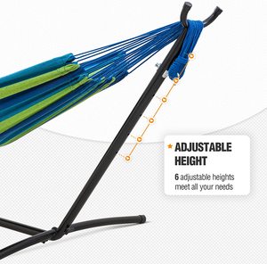<span class=keywords><strong>Support</strong></span> de <span class=keywords><strong>hamac</strong></span> pliable en acier robuste pour mobilier de jardin extérieur moderne – Offre spéciale - Product Image 3