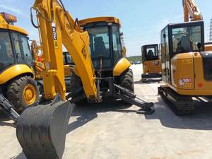รถขุด JCB 3CX มือสอง สีเดิมจากโรงงาน เครื่องจักรก่อสร้างอเนกประสงค์ เครื่องยนต์คัมมินส์ คาวาซากิ 10 ตัน - Product Image 4
