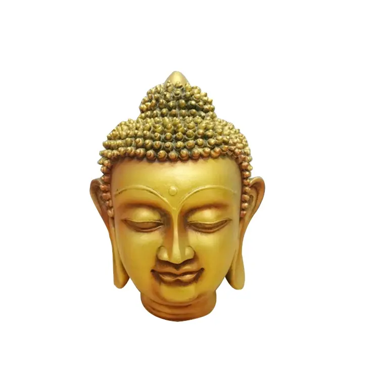 منتجات جديدة الذهب بوذا التماثيل الراتنج المنزل الديكور