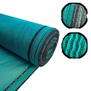 Green HDPE Flame Retardant UV Protection Construction Scaffold Shade Safety Net with Cutting Service - Product Image 1