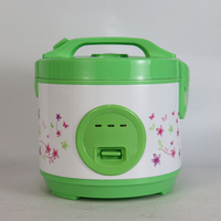 Mini-cuiseur à riz électrique portable 1,0 L en promotion, avec cuve antiadhésive, cuisson rapide, multifonctionnel pour la maison, en plastique avec mesure graduée