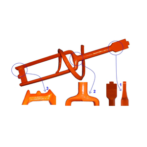 Low Drag <b>Plaster</b> Mixer <b>Paddle</b> Lightweight Smooth Substitute For High Speed Drills - Product Image 1