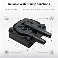 Pompe à eau à roulement à billes Everflow P67E IP67, pour refroidissement industriel, mini-pompe de refroidissement pour ordinateur de bureau DDC, type split, 12V 450L/H 3.5M