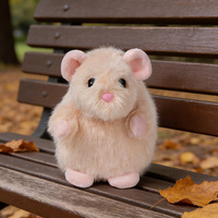 Jouets en peluche souris MEIWEN, super doux, mignons et moelleux, 14/22 cm, personnalisables, rembourrés de coton PP, blanc/gris/marron, OEM/ODM