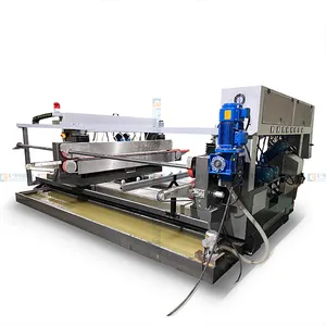 16 Motors Flat Glass Double Straight-Line Edging Machine/CNC Glass Straight Line Double Edger