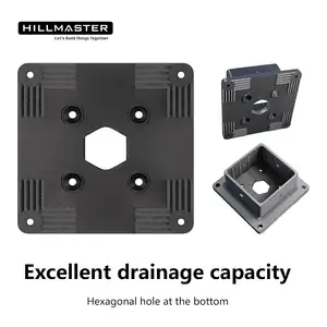 New Arrival <span class=keywords><strong>4x4</strong></span> "gỗ tiêu chuẩn bài cơ sở hàng rào bài cơ sở Bìa decking bài cơ sở cho boong hiên lan can lan can hỗ trợ - Product Image 2