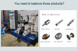 新設計のモーターローター平衡機はベルトダウン駆動装置を採用し、アクセサリーサービスを備えた高効率を特徴としています - Product Image 6