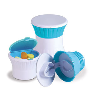 NBBLUESKY trituradora de pastillas cortador divisor molinillo 3 en 1 Trituradora de pastillas pulverizador cortador de tabletas con contenedor de caja de pastillas <span class=keywords><strong>pequeña</strong></span> - Product Image 6