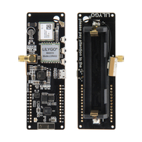 Carte de développement LILYGO TTGO T-Beam V1.2 ESP32+LoRa+NEO-6M/M8N GPS GNSS Wi-Fi/Bluetooth 4.2 avec alimentation par batterie 18650