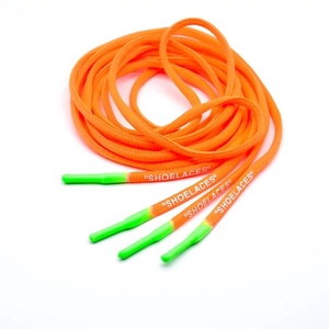 <span class=keywords><strong>Lacets</strong></span> personnalisés en gros avec <span class=keywords><strong>embouts</strong></span> en silicone, <span class=keywords><strong>lacets</strong></span> ovales en polyester en vrac pour baskets - Product Image 4