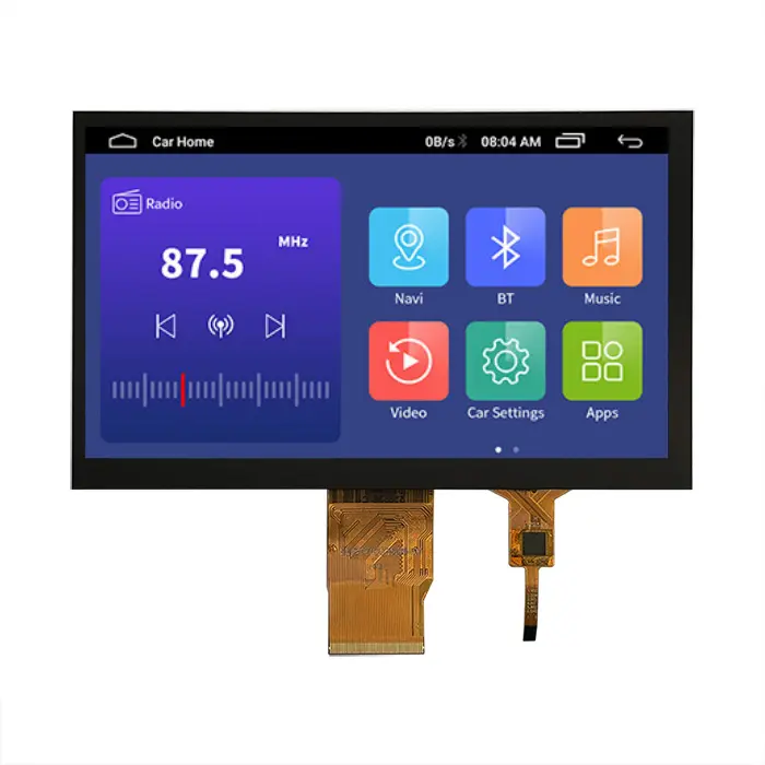 IPS 1024*600 7inch screen tft lcd monitor rohs touch display module car tft lcd instrument panel