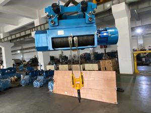 Nuevo Polipasto Eléctrico Monoviga <span class=keywords><strong>Borren</strong></span> con Carro, Elevación de 15m, Trifásico, 5-10 Toneladas, Componentes PLC, Garantía de 3 Años - Product Image 2