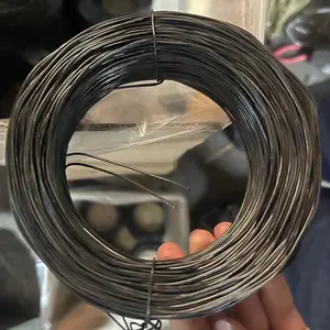 Vendita calda costruzione legante filo di ferro nero 18 #1kg per rotolo di filo nero ricotto