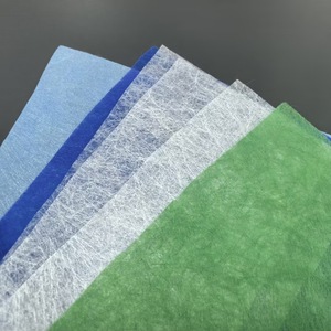 Multi Colored Long Fiber Wet Laid Nonwoven <b>Fabric</b> 30-90 Gsm Anti Static Industrial Filter Paper Support - Product Image 2