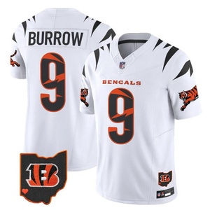 Cincinnati Bengals Ja'Marr Chase 5 Chase Jersey Heren 9 Joe Burrow Spring Rugby Jersey Borduurwerk American Football Jersey - Product Image 6