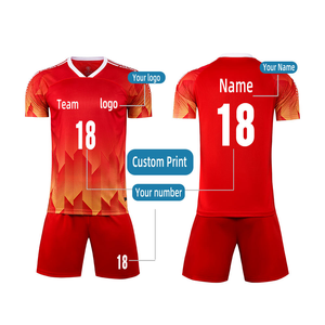 Camiseta de fútbol retro personalizada, precio al por mayor de fábrica, ropa deportiva de manga corta, camiseta informal retro para entrenamiento - Product Image 2