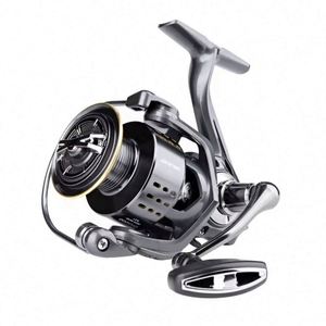 Carrete de Pesca Giratorio de Agua Salada Mairun Serie DA, Venta al por Mayor de Fábrica, Mano Izquierda, Arrastre Máximo 15KG, 3+1 Rodamientos, Plástico y Metal, Relación de Engranajes 5.2:1 - Product Image 3