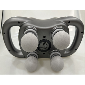 Professionale 4 teste corpo profondo tessuto vibrazione pistola massaggio 20 velocità portatile Fitness massaggiatore con schermo LCD - Product Image 5