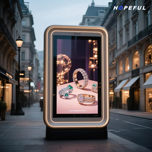 Quảng Cáo Màn Hình Ngoài Trời Cao End Thương Hiệu Cửa Hàng Dây Chuyền Vòng Đeo Tay Đá Quý Đồ Trang Sức 1.9Mm 2Mm 3Mm Mô-đun LED Hiển Thị Đứng - Product Image 1