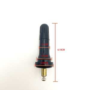 TPMS-03 <span class=keywords><strong>Valve</strong></span> de pneu en laiton <span class=keywords><strong>Tubeless</strong></span> Système de surveillance jantes TPMS <span class=keywords><strong>Valve</strong></span> encliquetable Valves de pression des pneus - Product Image 1