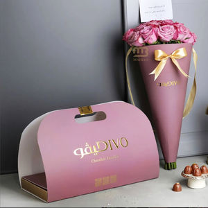 Nuevo diseño de impresión Cajas Para Bombones Chocolates Galletas Dulces 300 Gsm caja de papel embalaje caja de regalo de Chocolate caja de papel - Product Image 3