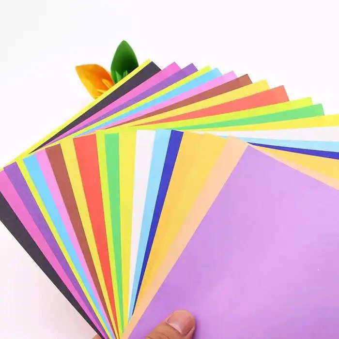Г/кв. М, черная картонная бумага A4, строительная бумага, ремесла, бумага Оригами для украшения «сделай сам»