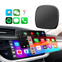 Adaptateur CarPlay sans fil portable Android 14 avec prise en charge GPS, connectivité USB/Bluetooth, boîte intelligente AI 64 Go