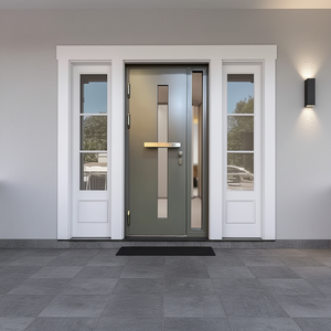 Puerta de Entrada Moderna <span class=keywords><strong>con</strong></span> Detalles de Vidrio para un Diseño de Hogar Minimalista - Product Image 1