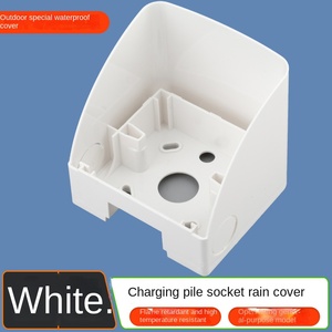 Barato al aire libre de carga pila de enchufe cubierta de la lluvia cubierta impermeable - Product Image 5