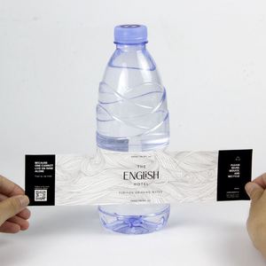 Autocollant personnalisé pour bouteille d'eau, autocollant pour produit de boisson, étiquettes cosmétiques, impression adhésive, étiquettes pour bouteille d'eau - Product Image 3