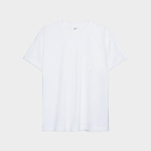 เสื้อยืดผ้าฝ้าย300gsm สำหรับผู้ชายและผู้หญิงเสื้อยืดผู้ชายแบบลำลองแขนสั้นมีกระเป๋าสั่งทำโลโก้ได้ - Product Image 6