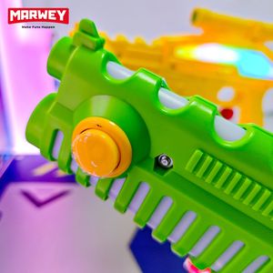 מרכז משחק שעשועים מקורה של מכונת משחק וידאו לילדים מכונת משחק הסיטונאי הפעיל 19 אינץ 'שני שחקנים ילדים מכונת ירי אקדח - Product Image 6