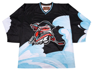 Tonton thể thao OEM dịch vụ tùy chỉnh logo Hockey Jerseys nhiệt-chuyển in Hockey trên băng đồng phục 100% polyester Unisex - Product Image 4