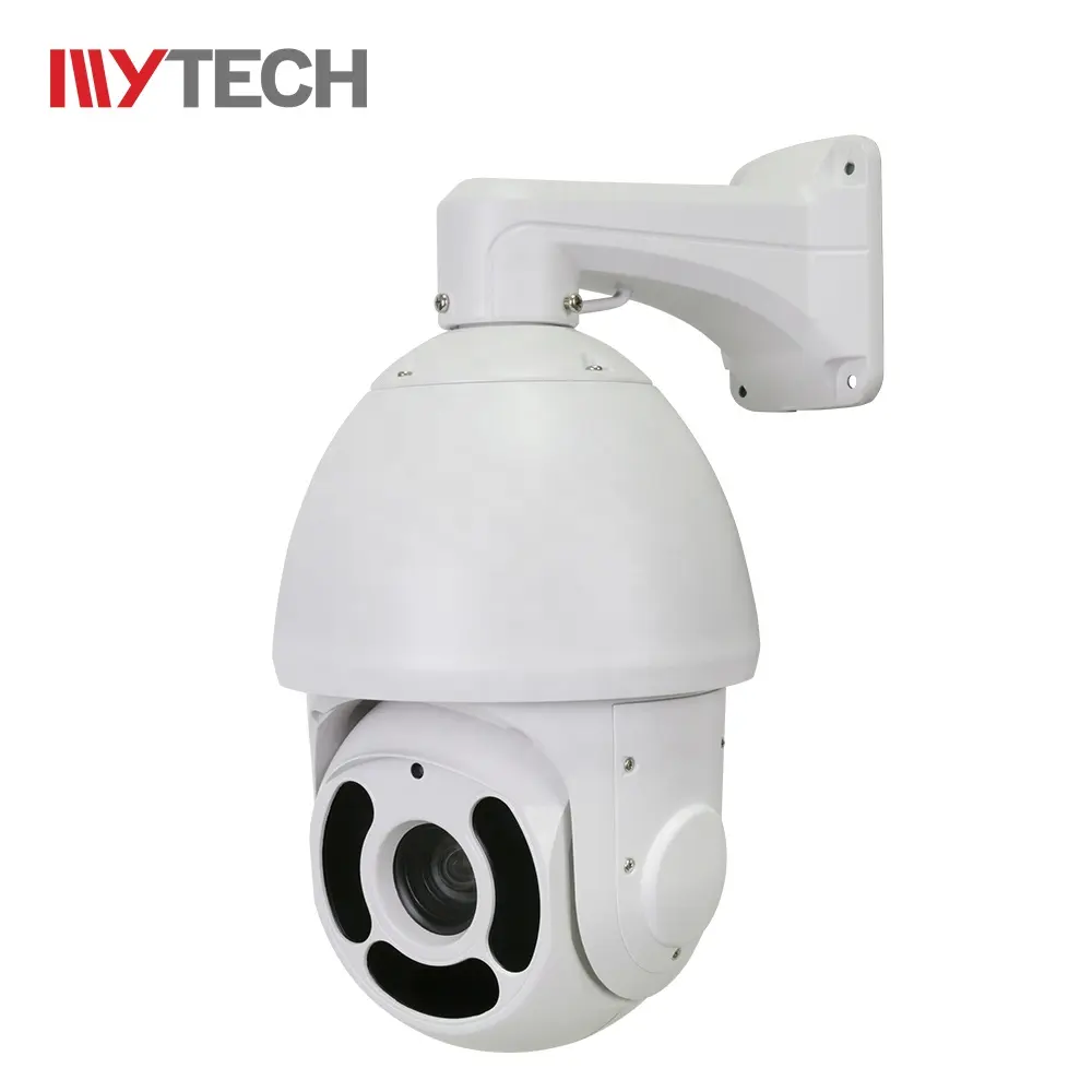 MYTECH sıcak satış 5MP HD IP PTZ ağ kamerası IR CCTV güvenlik gözetim su geçirmez yüksek hızlı Dome gece görüş ile