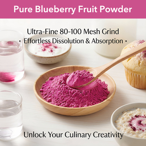 ผงสกัดบลูเบอร์รี่ป่าอบแห้งแบบแช่เยือกแข็ง ออร์แกนิคธรรมชาติ AMULYN ผงน้ำผลไม้บลูเบอร์รี่ แอนโทไซยานิน 5%-25% - Product Image 6