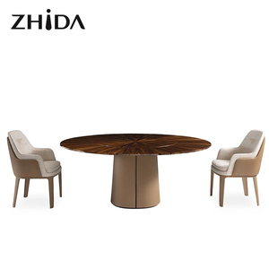 <strong>Supplier</strong> Customization Light Luxury Wooden Top Dining Wood <strong>Tables</strong> - Product Image 4