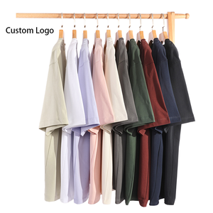 T-shirt pour homme, vente en gros, logo personnalisé, surdimensionné, décontracté, usage quotidien, vêtements basiques pour hommes adultes, impression DTF - Product Image 1