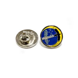 Trending Products 2023 New Arrivals 1 Piece Enamel Shirt Christmas Brooch And Safety Pins