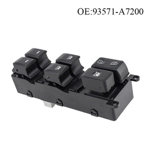 สวิตช์กระจกไฟฟ้าพลาสติกใหม่ 93571-A7200 และสวิตช์ควบคุมกระจกไฟฟ้าสำหรับรถยนต์ฮุนไดและเกีย ฟอร์เต้ - Product Image 2