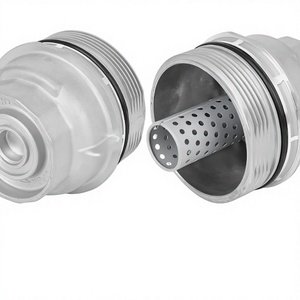 Cubierta de la carcasa del filtro de aceite 15620-31040 para Toyota Camry Lexus, pieza de repuesto metálica - Product Image 1