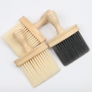 Brosse de nettoyage intérieur de voiture, manche en bois, brosse à poils doux pour éliminer la poussière des fentes des aérations, usage domestique - Product Image 3