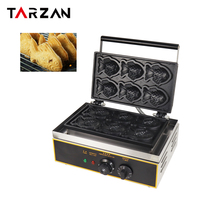 Machine à gâteaux de poisson coréenne gaufrier antiadhésif Machine à collations en forme de poisson commercial gaufrier avec prix de gros