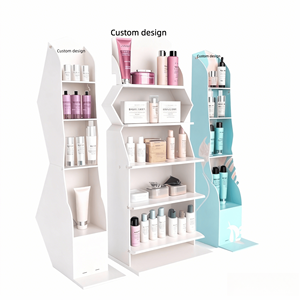Stands d'exposition de cosmétiques en carton recyclable personnalisés avec un design de vente au détail moderne, adaptés à une utilisation en magasin - Product Image 3