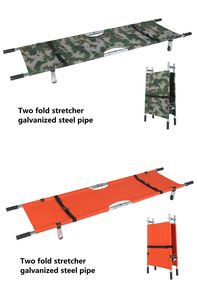 Tandu Pasien Lipat Portabel dari Aluminium Alloy 2 Lipatan Peralatan Medis Darurat Perlengkapan Rumah Sakit - Product Image 6