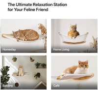 Lit pour chat pliable et portable Ropecube - Tissu durable et écologique pour chambre et appartement