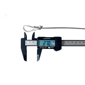 Support de porte de garage GUDE DOOR <span class=keywords><strong>GDLT</strong></span>, design moderne, industriel, durable, assemblage, câble en acier, manchon en aluminium, accessoires de fenêtre - Product Image 4