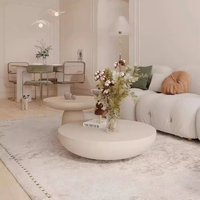 Table Basse de Bureau ou Maison Ronde Multifonction Moderne de Luxe à Prix Compétitif