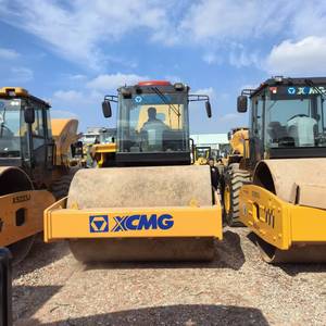 XS223 Bigbund Official Manufacturer Single Drum Compactor 22 Ton Vibrator New Road <b>Roller</b> - Product Image 4